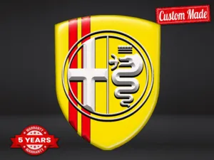 Alfa Romeo Decalcomanie Camion su Misura Forti Esclusivi Globali